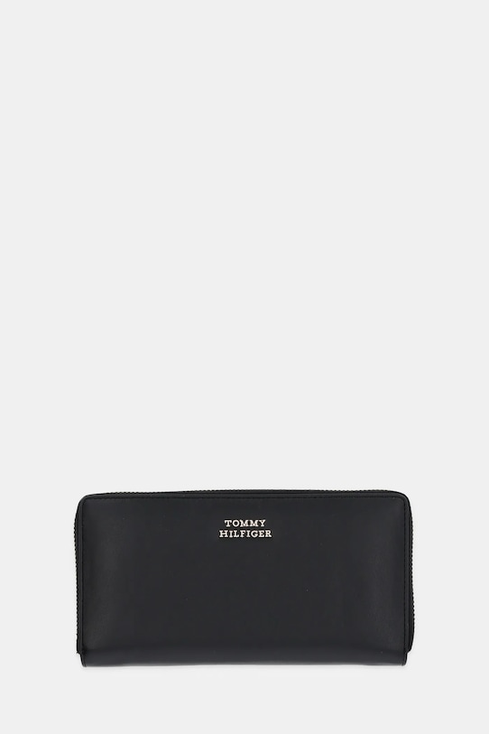 

Кожаный кошелек Tommy Hilfiger, черный