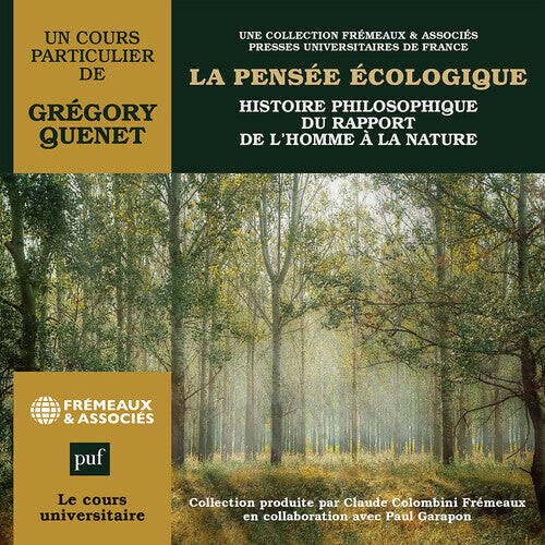 

CD диск Gregory Quenet: Pensee Ecologique