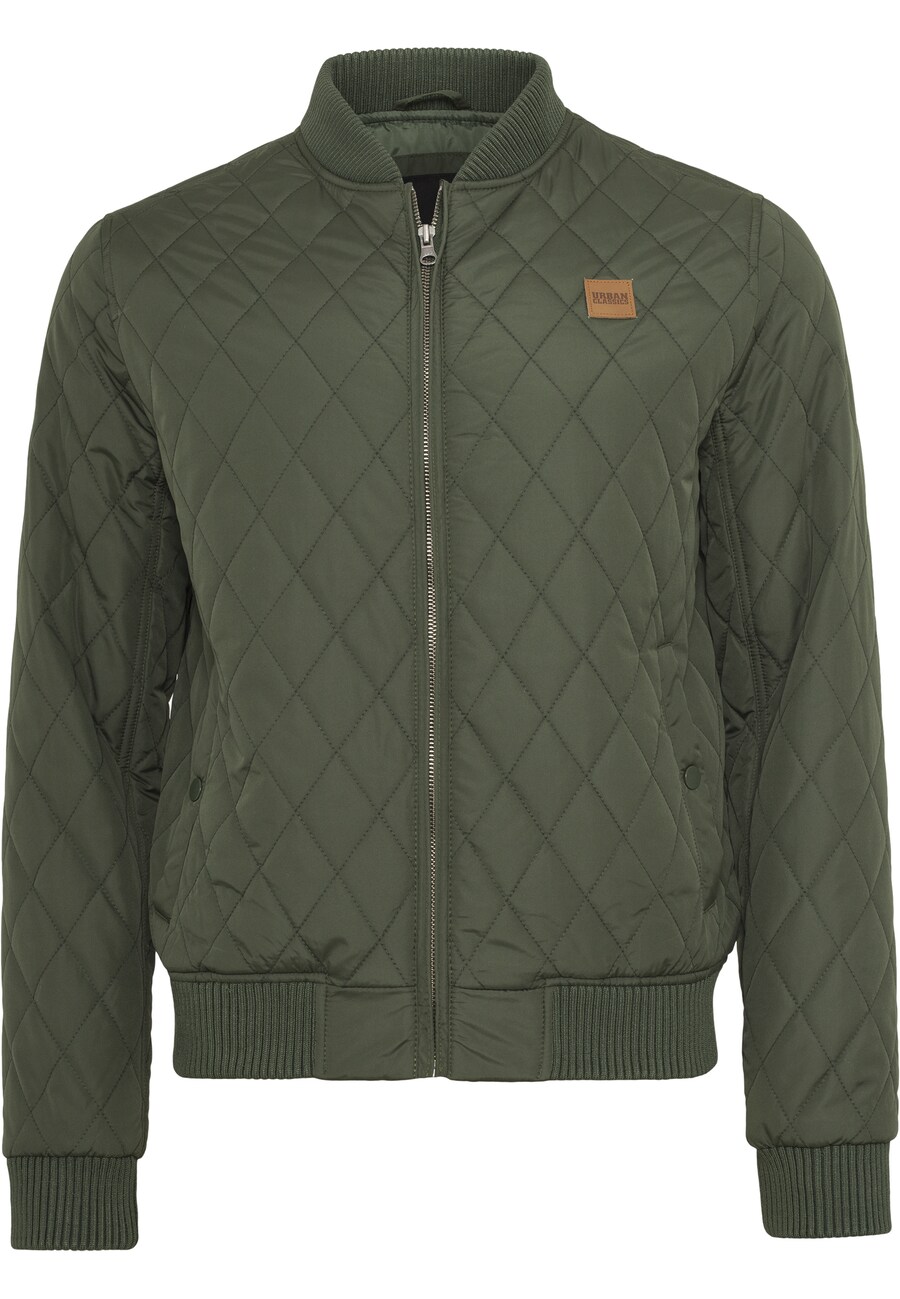 

Куртка межсезонная Urban Classics Diamond, оливковый