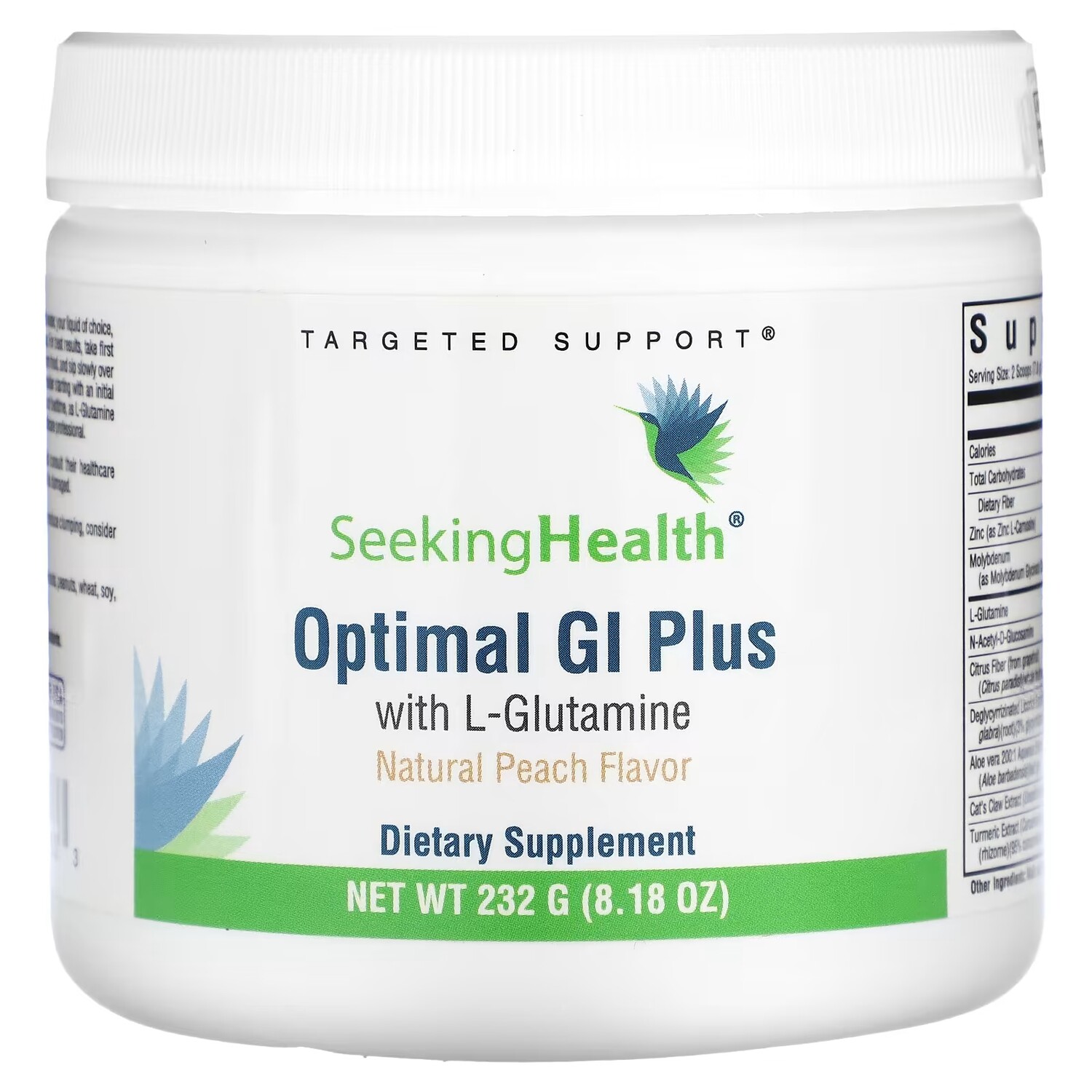 

Добавка с L-глутамином Seeking Health Optimal GI Plus, 232 г