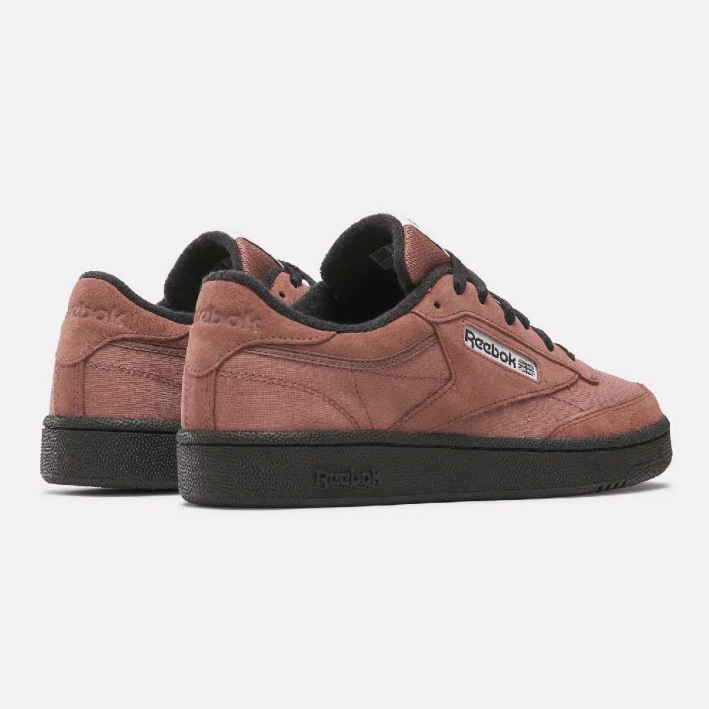 Кроссовки Reebok Unisex Club C 85 OldSneaker, белый/черный — фото 4
