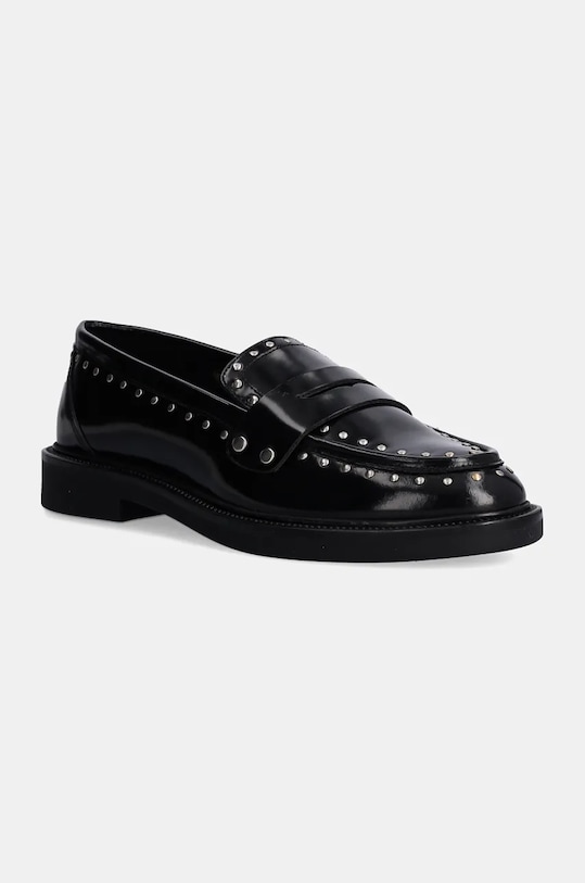 Кожаные мокасины Harloe Steve Madden, черный