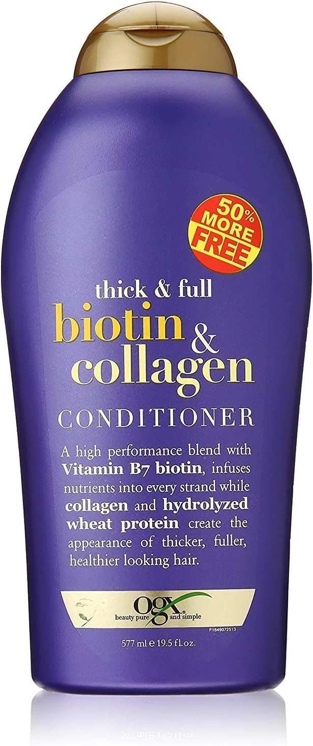 Набор шампуня и кондиционера OGX Thick & Full Biotin & Collagen, 577 мл Ogx — фото 3