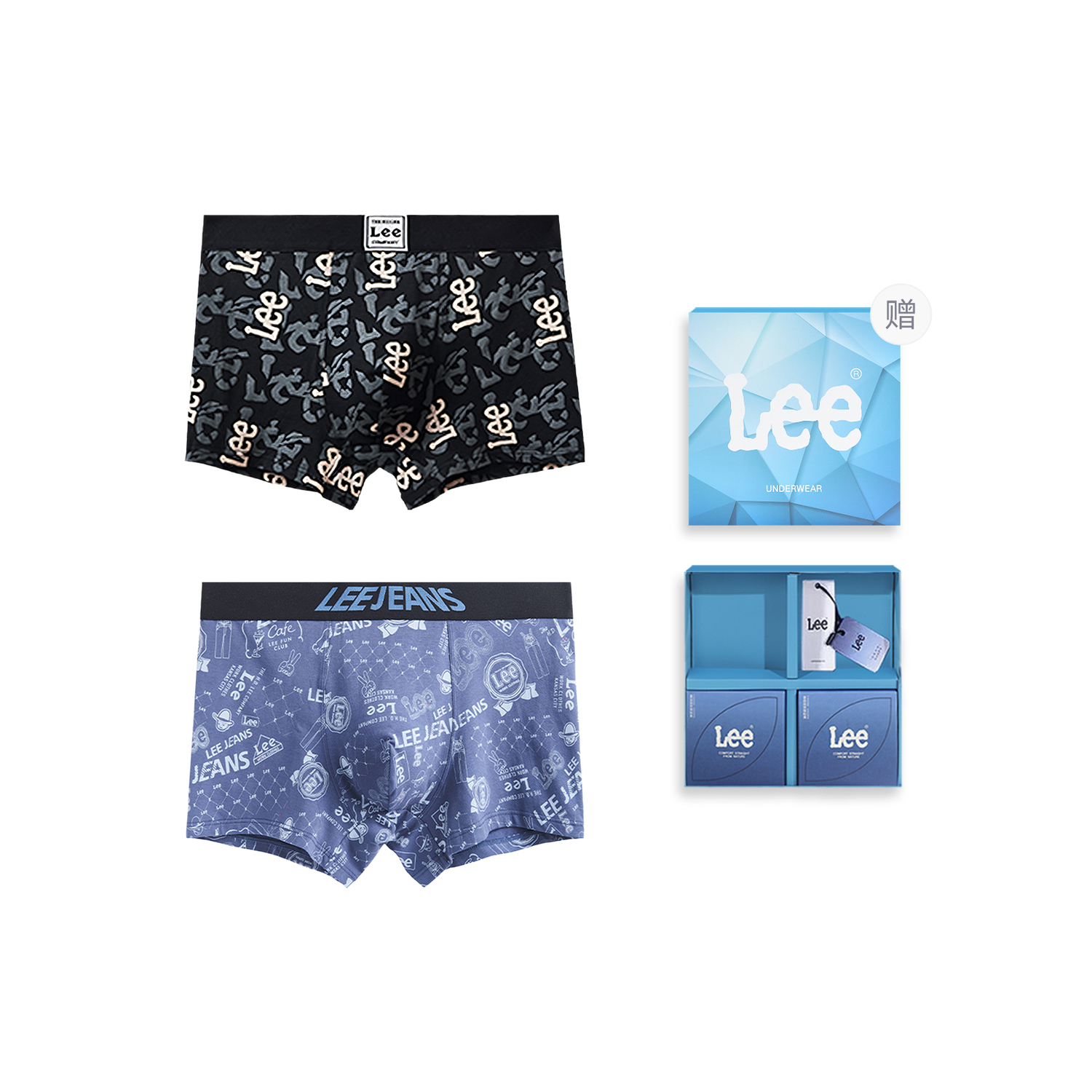 

Galaxy Underwear подарочные наборы мужские 2 шт Lee, черный