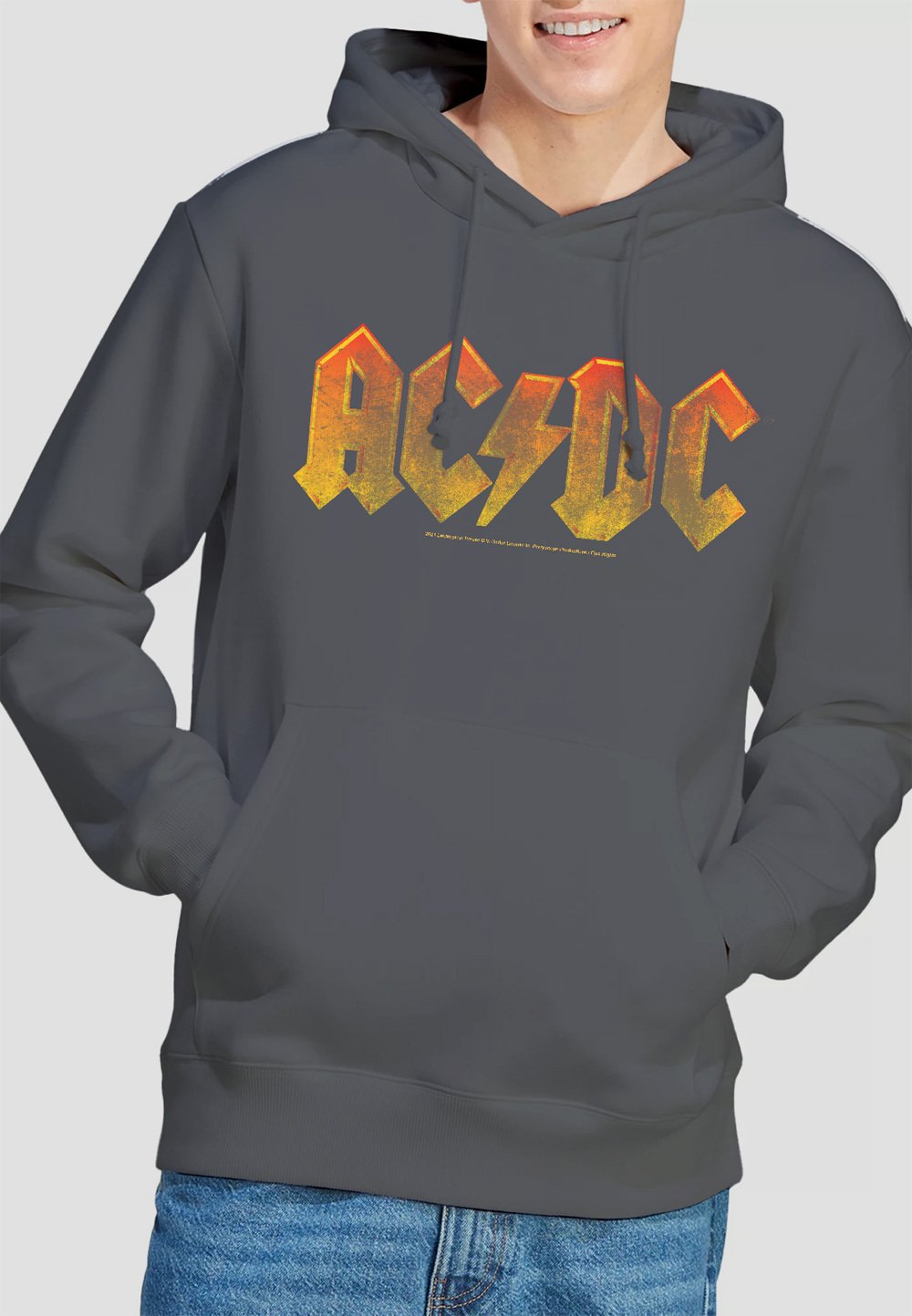 

Толстовка AC DC GRADIENT LOGO Cotton Soul, антрацит