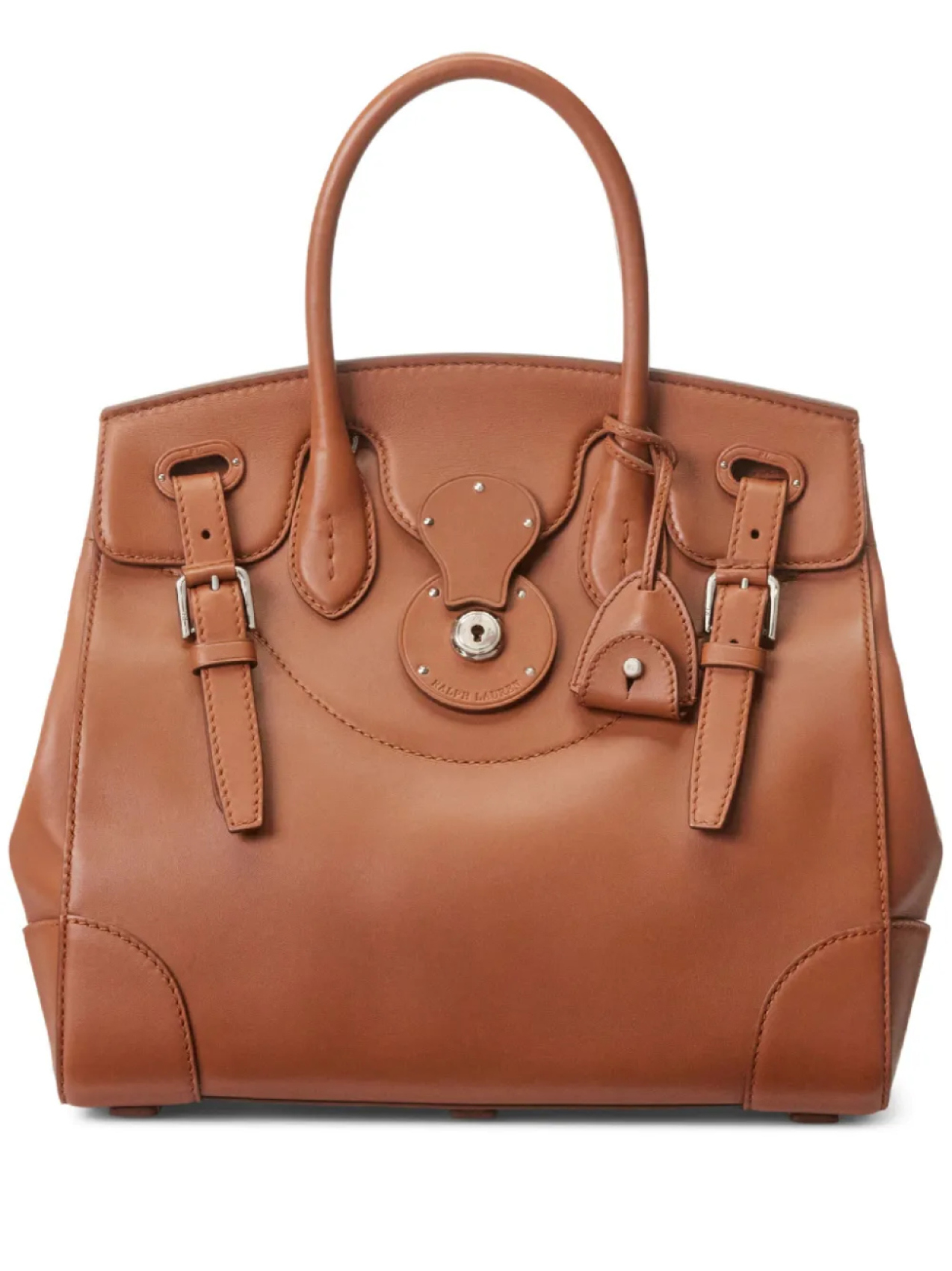 

Сумка-тоут Soft Ricky 33 Ralph Lauren Collection, коричневый