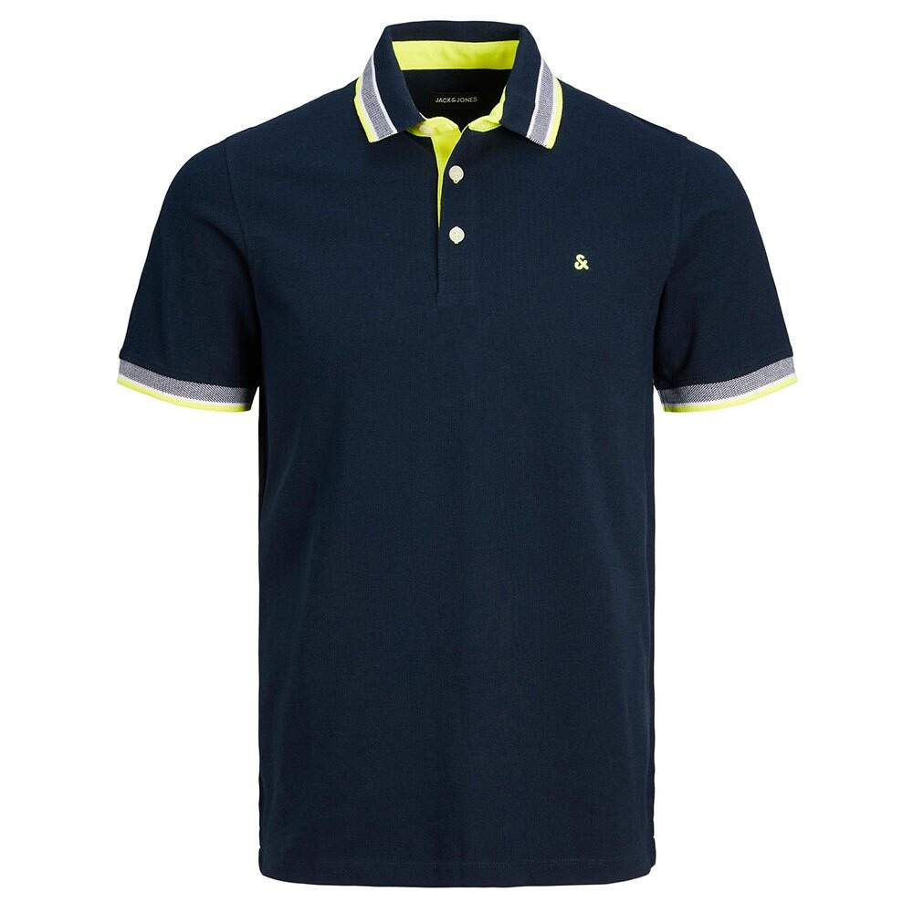 

Поло с коротким рукавом Jack & Jones Epaulos, синий