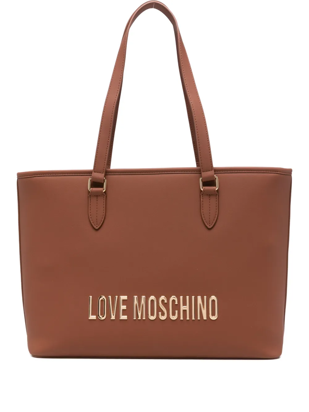 

Сумка-тоут Love Love Moschino, коричневый
