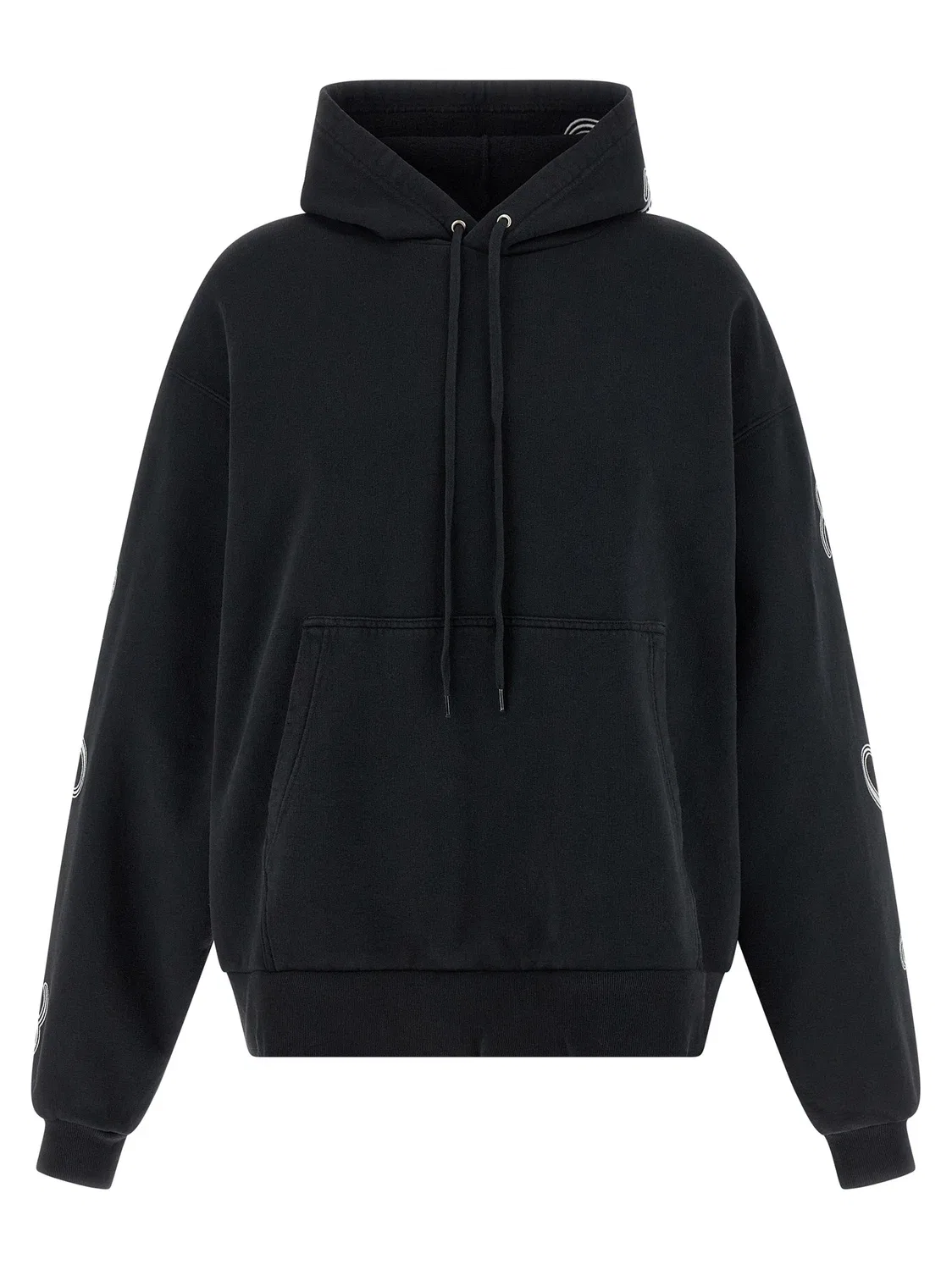 Худи "Cursive" BALENCIAGA, черный