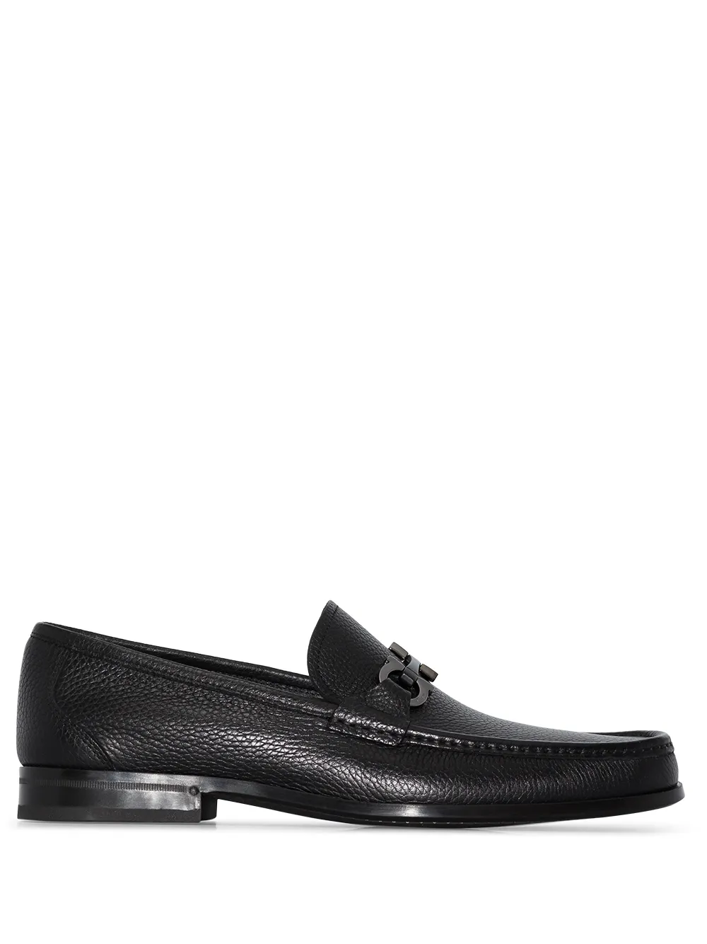 

Лоферы с пряжкой Ferragamo, черный