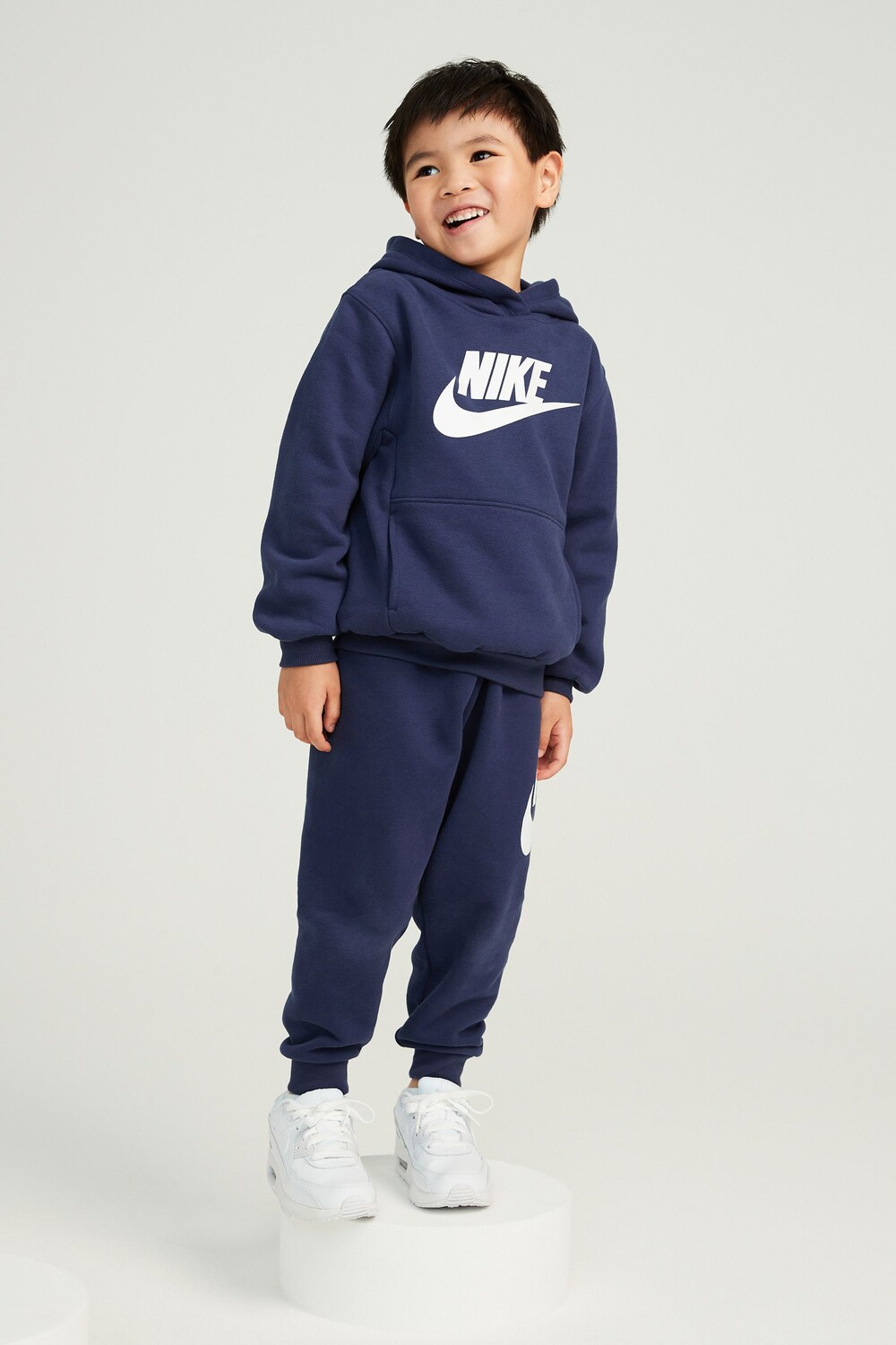 

Флисовый спортивный костюм Club для малышей Nike, синий