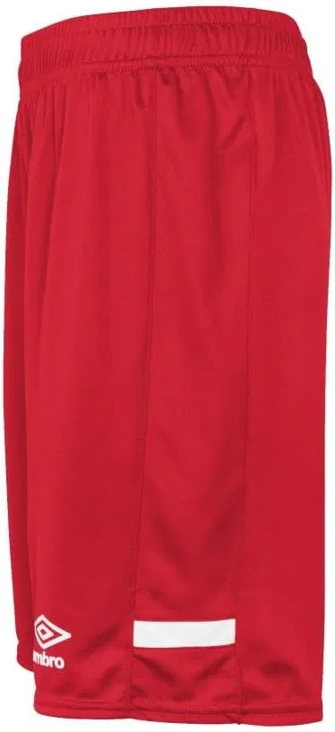 Umbro Boys' Umbro Youth Hilton Short, красный/белый — фото 2