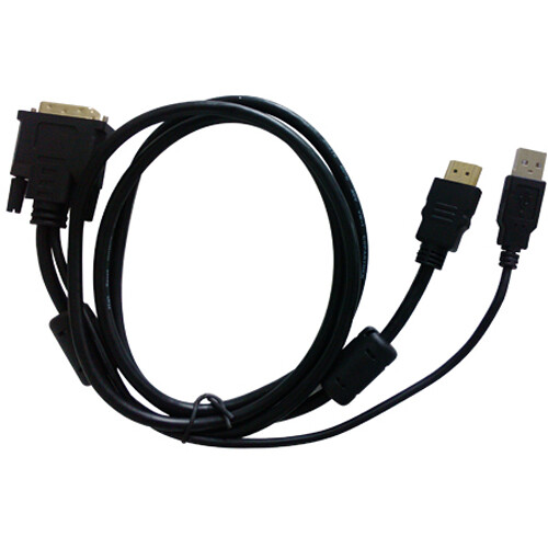 

Кабель HDMI-DVI Lilliput 24.5' DVI-D to HDMI with USB Type-A LLP-245FDHUT