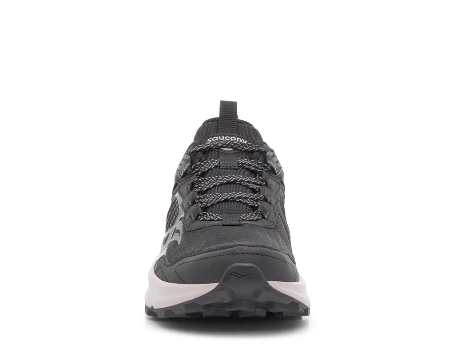 Кроссовки Saucony Excursion TR17 Trail Running Shoe - Women's, черный/розовый — фото 2