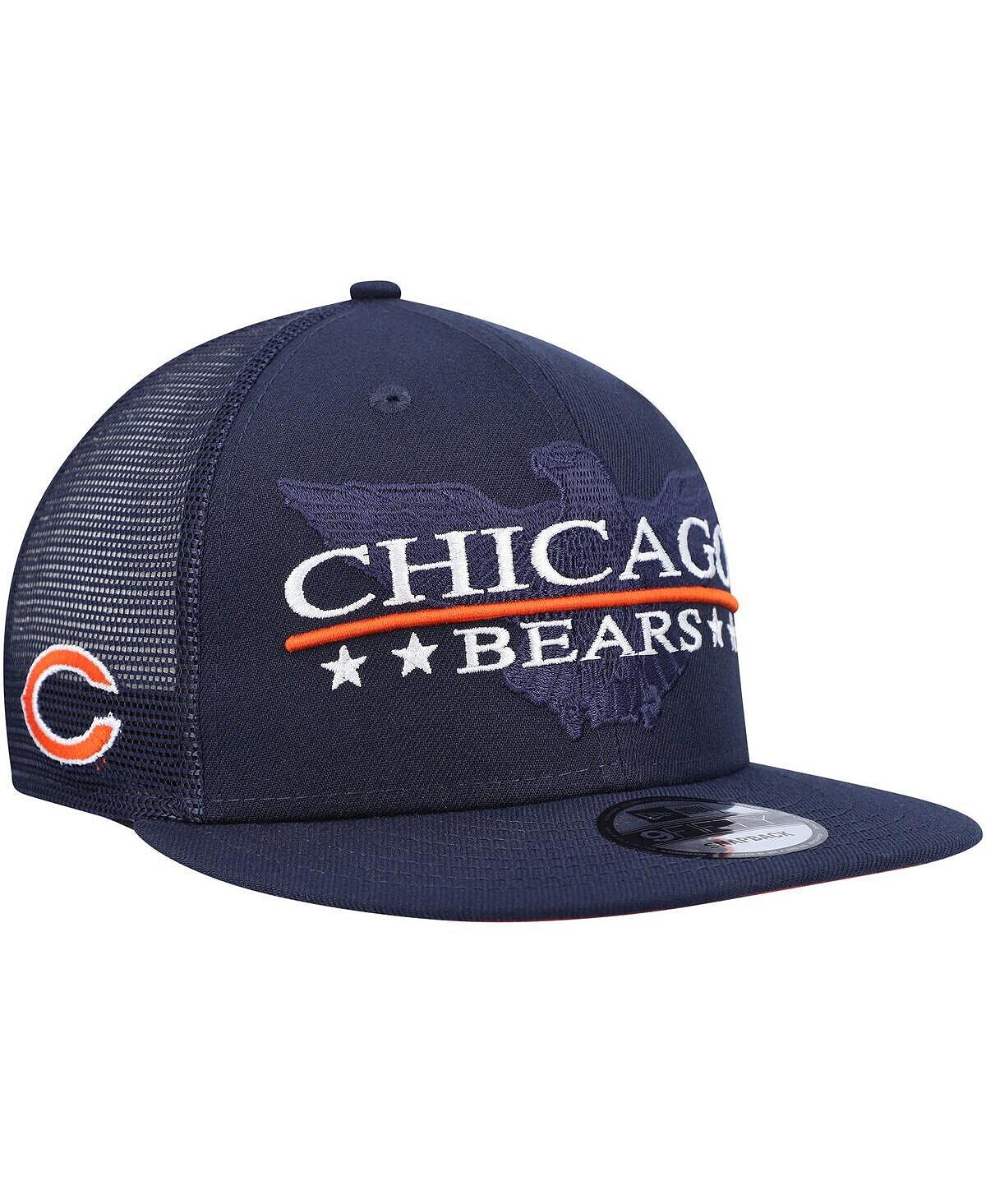 

Мужская темно-синяя кепка Chicago Bears Totem 9FIFTY Snapback New Era