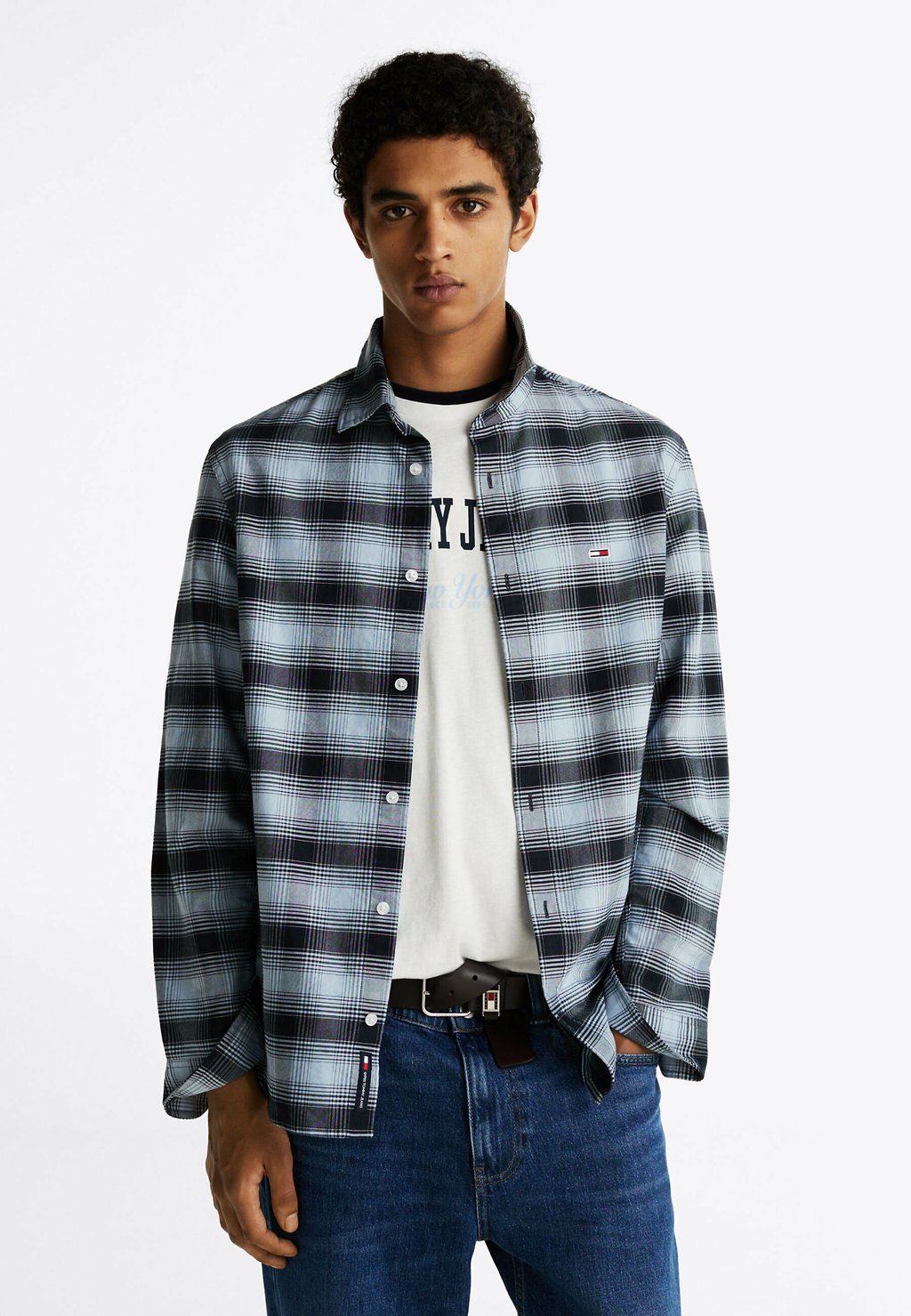 

Рубашка Tommy Jeans, синий