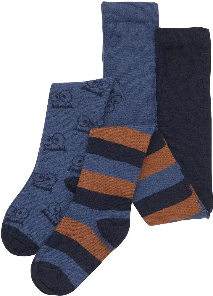 Колготки детские, 2-pack Minymo, синие