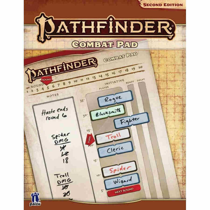 

Ролевая игра Paizo Pathfinder RPG (2nd Edition): Combat Pad