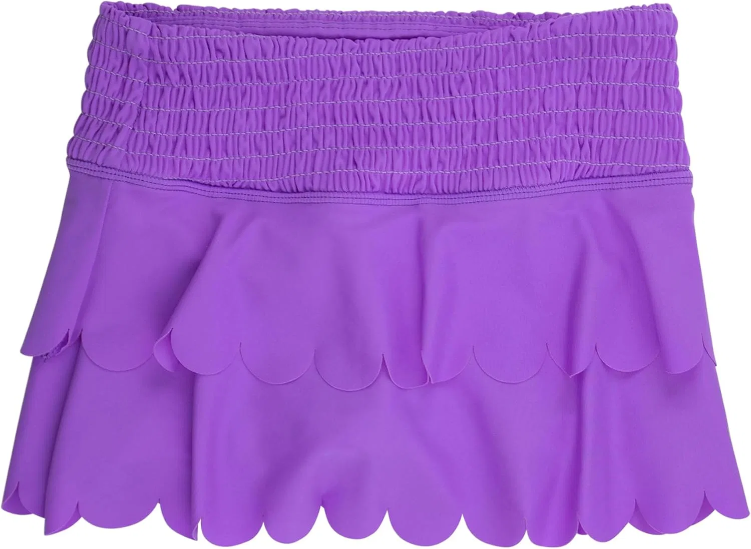 Юбка для гольфа RuffleButts Athletic Active, Neon Purple — фото 4
