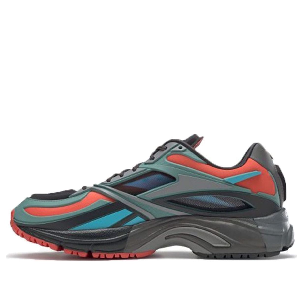 

Кроссовки Reebok Unisex Premier Road Modern Running Shoes Grey/Green/Orange FZ1690