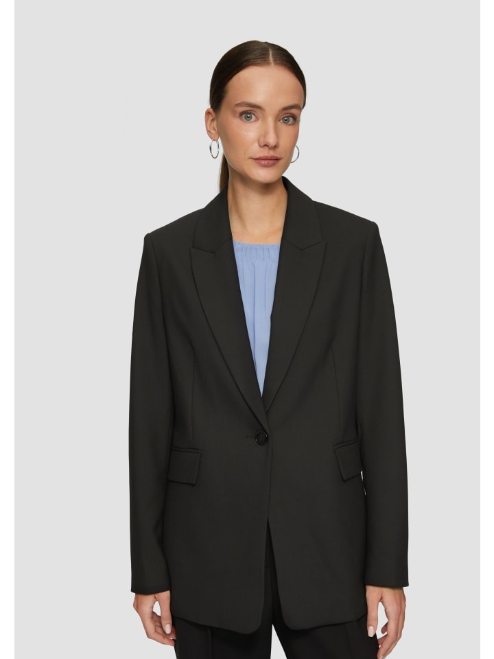 

Блейзер s.Oliver BLACK LABEL, черный