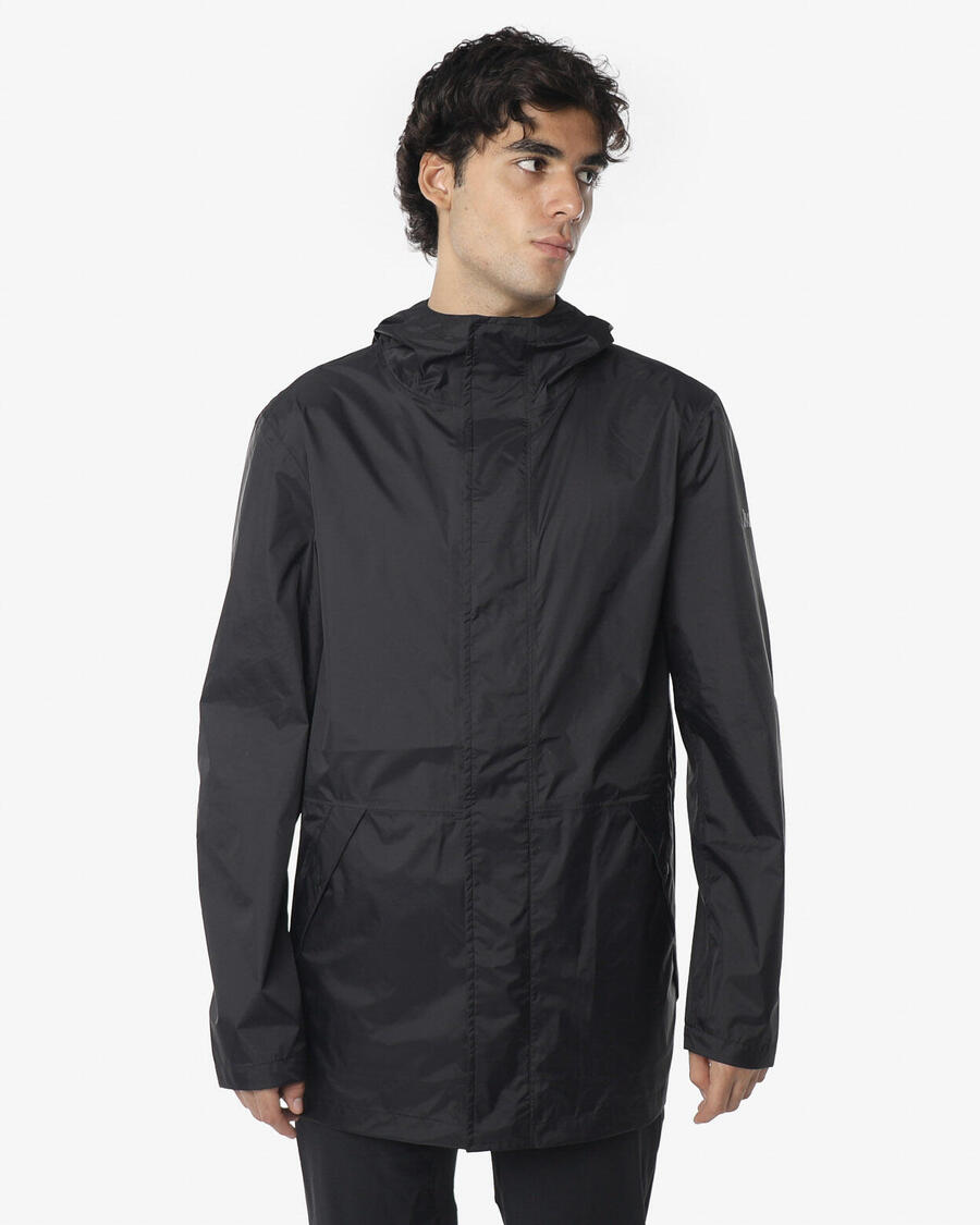 

JAKED Черная синтетическая фитнес-куртка для мужчин