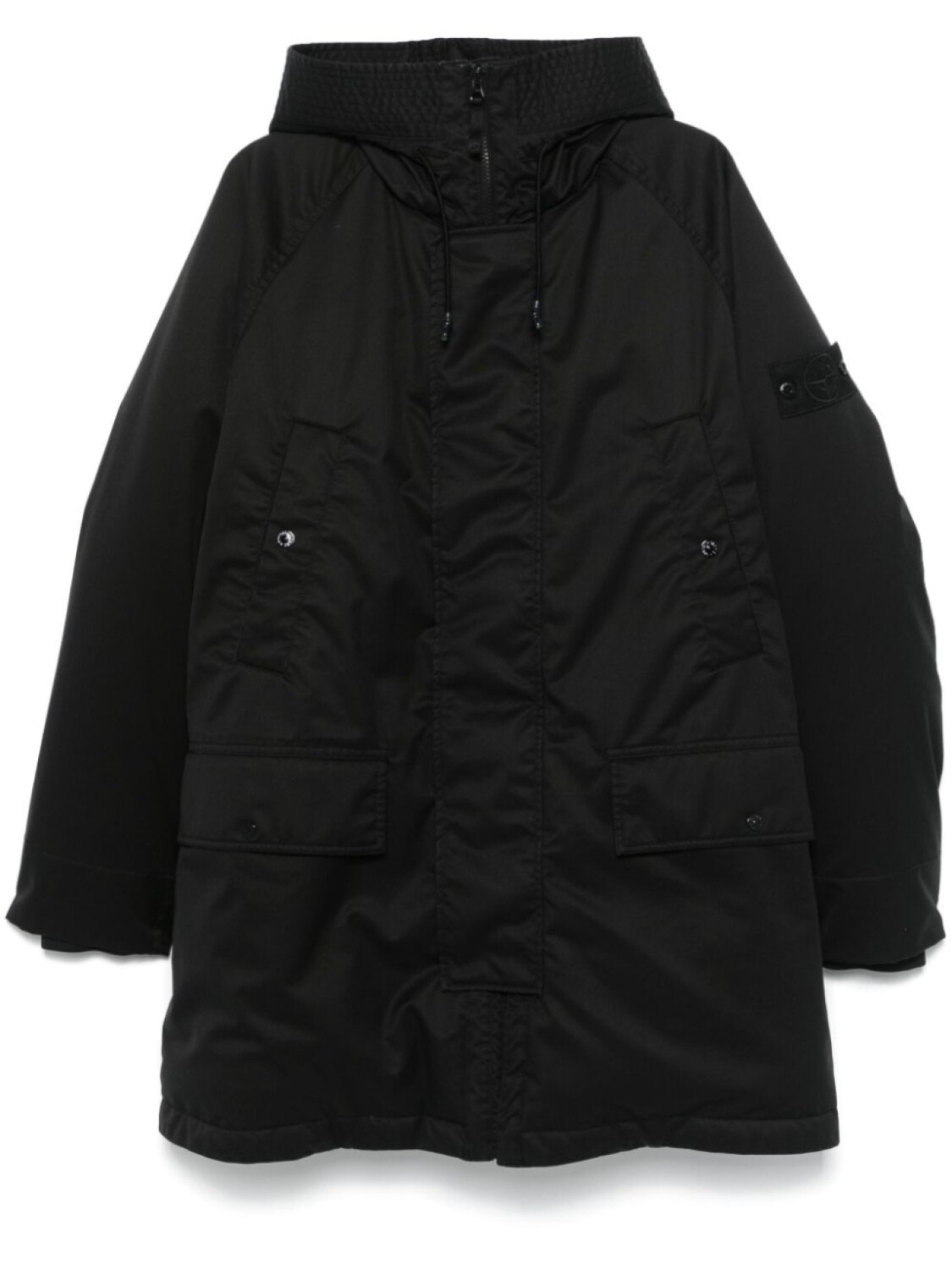

Stone Island пальто Ghost, черный