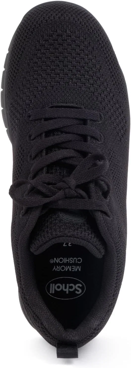 Кроссовки Scholl Men's Jump Laces Health Care Professional Shoe, Black — фото 3