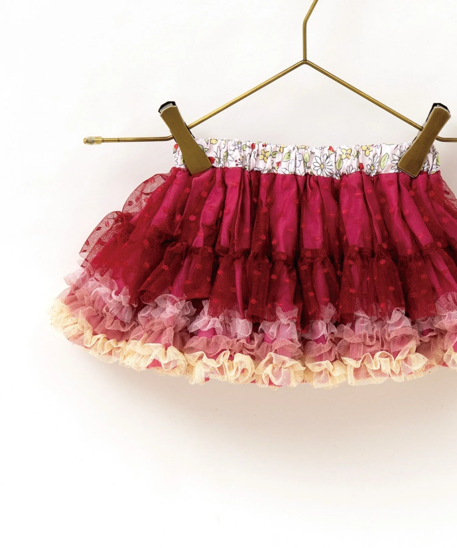 Юбка Принцесса в пачке [S/70-90 см] Panpantutu, Prima Garnet
