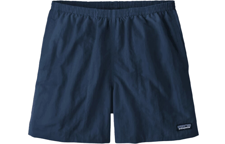 

Шорты для плавания с аппликацией логотипа Patagonia, синий