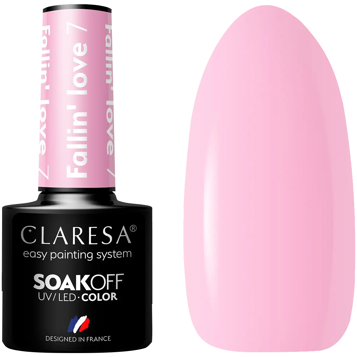 

Гибридный лак 7 Claresa Fallin' Love, 5 гр
