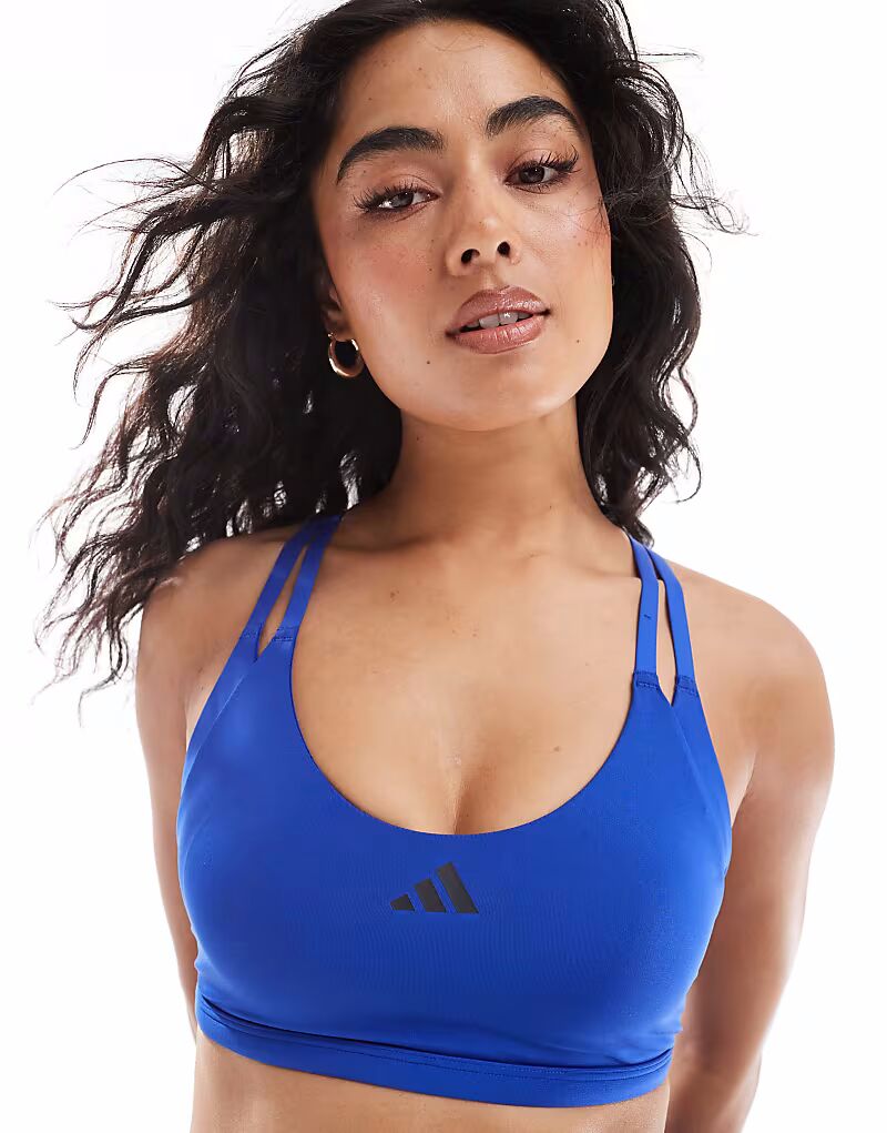 

Бюстгальтер Adidas Strength Light Support, синий