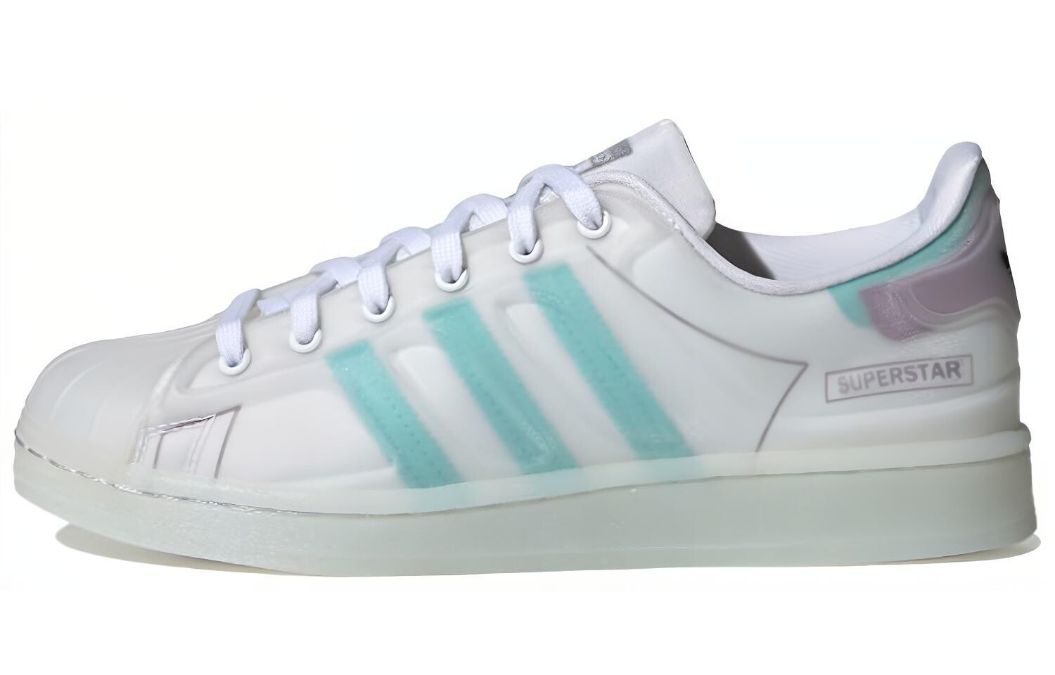 

Кроссовки Adidas Originals Superstar Futureshell Skateboard Shoes Women's Low-Top White Blue