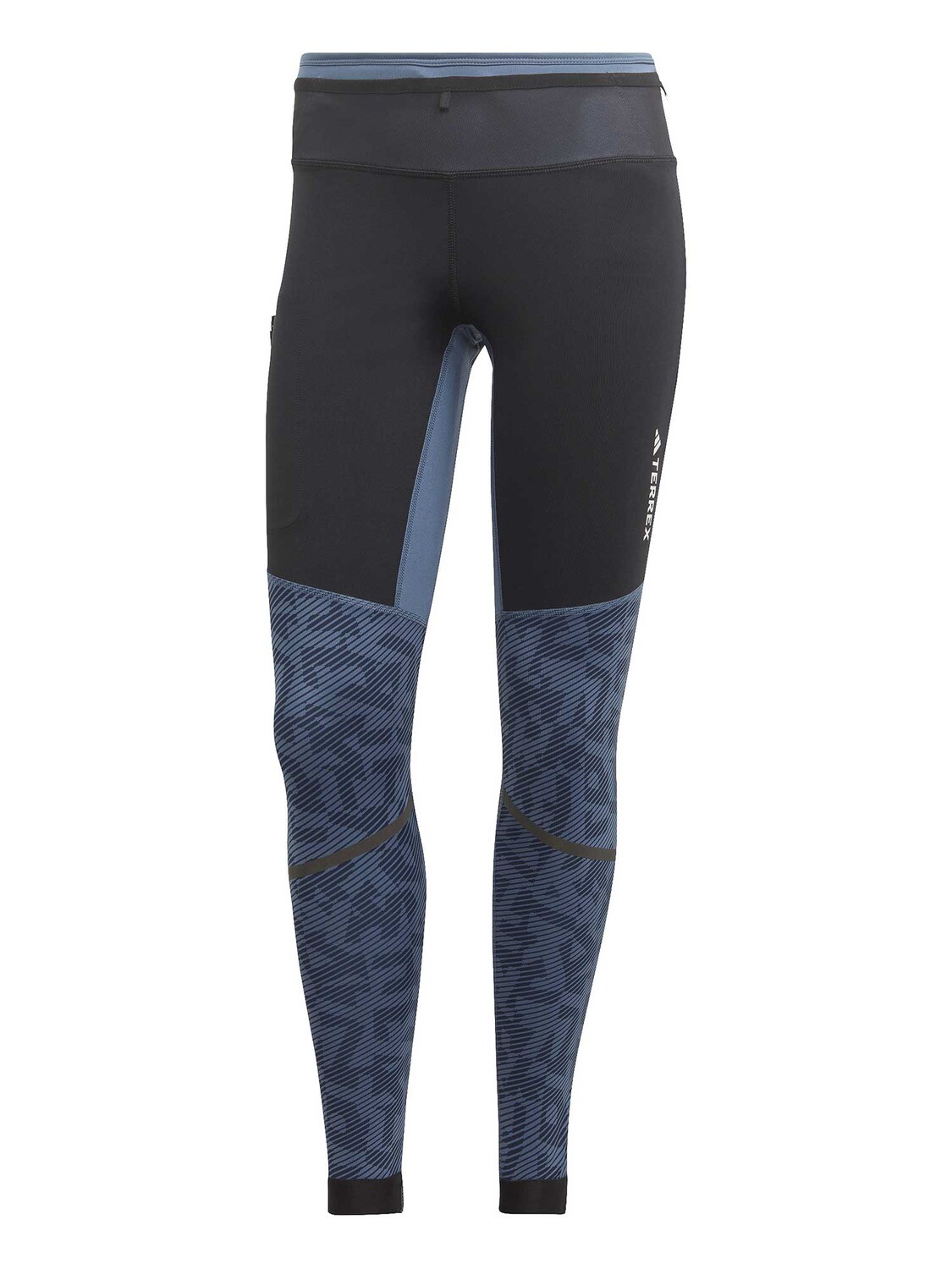 

Тайтсы Adidas Performance Terrex Agravic Trail Running, синий
