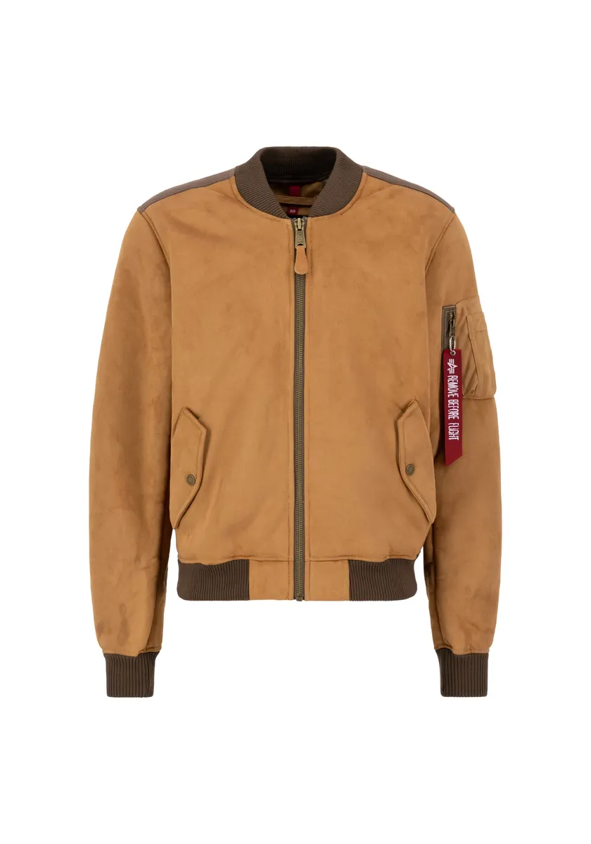 

Куртка-бомбер Alpha Industries " Alpha Industries Мужчины - Куртки-бомберы MA-1 FS", цвет Camel