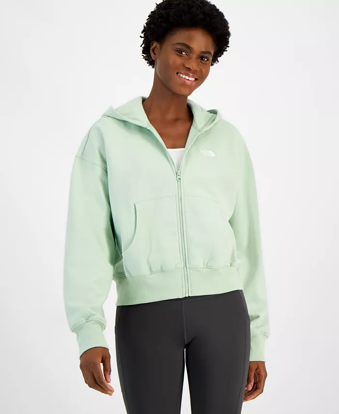 

Женская толстовка с капюшоном Evolution на молнии The North Face, зеленый