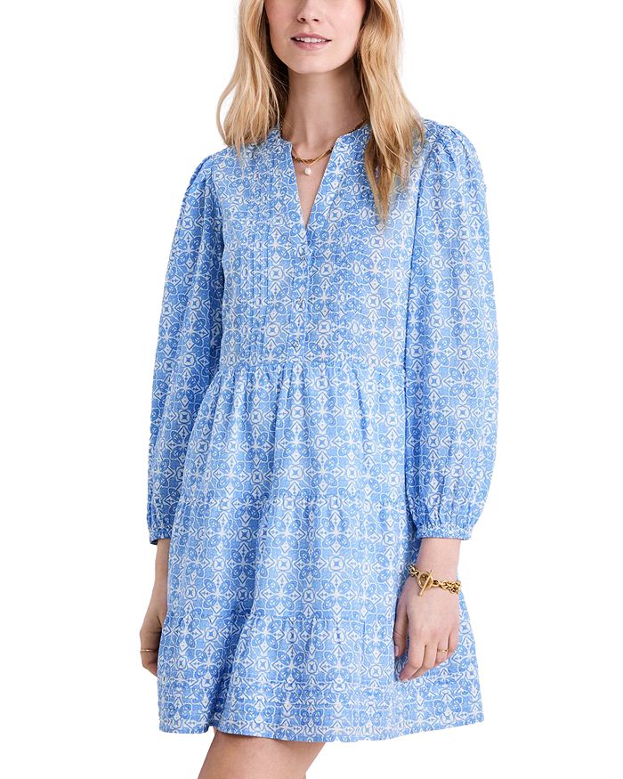 

Многослойное мини-платье Vineyard Vines, синий