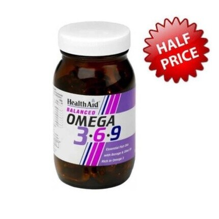 

Омега 3-6-9 1155 мг 90 капсул, Health Aid