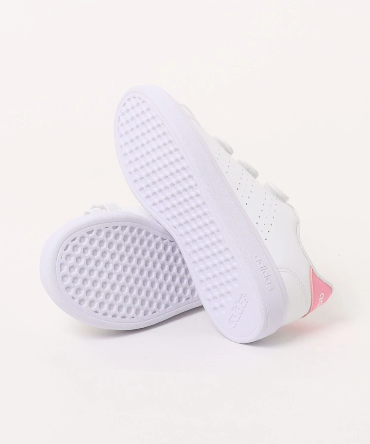 Детские кроссовки Adidas ADVANCOURTBASE 2.0 зелёные — фото 3