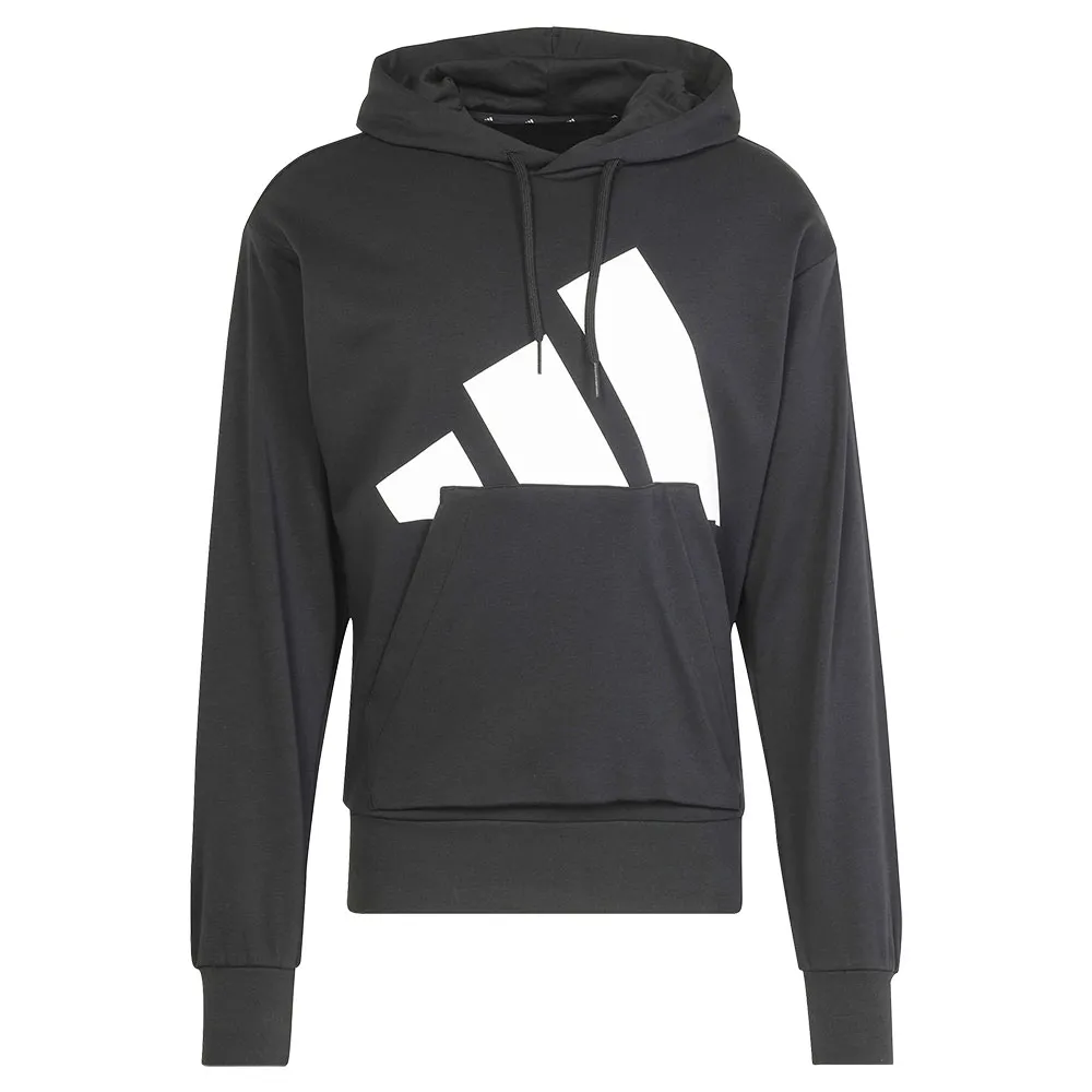 Худи adidas Essentials Big Logo French Terry, черный — фото 3