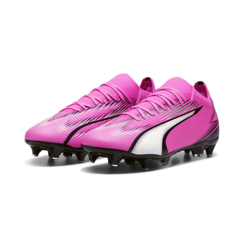 

Футбольные бутсы ULTRA MATCH MxSG мужские PUMA Poison Розовый Белый Черный