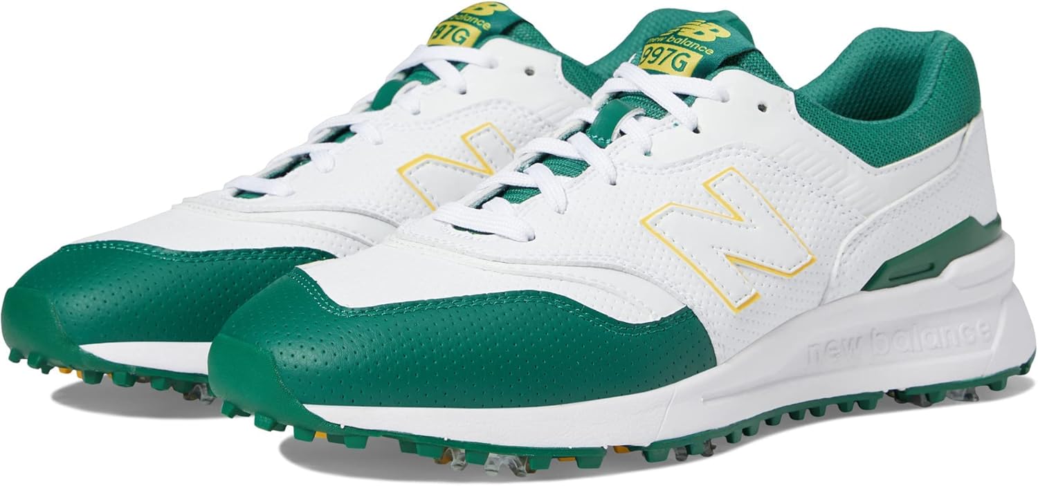 

Мужские гольф-туфли New Balance, белый/зеленый