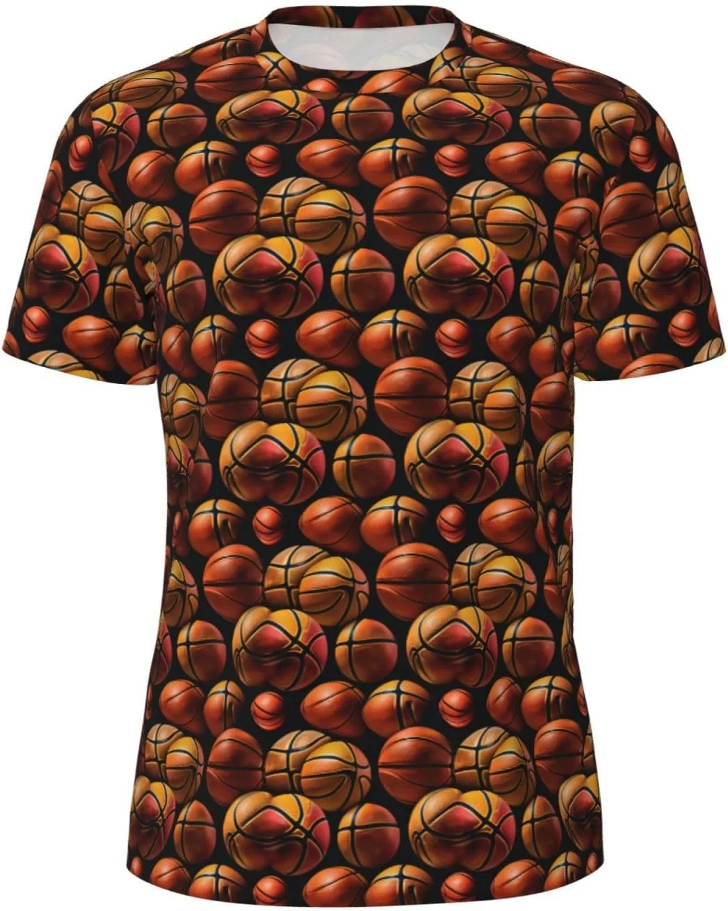 

Футболка мужская с принтом баскетбол, дышащая, для спорта CADREWY