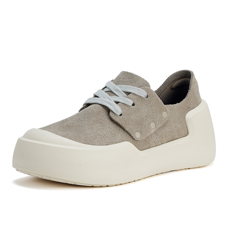 Devo Life Женские повседневные туфли-лодочки из темно-коричневой замши, цвет Dark Brown Suede — фото 2
