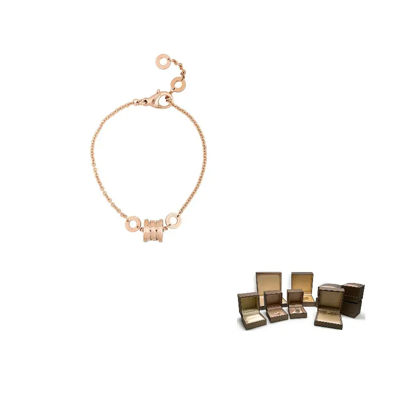 

BVLGARI Браслет B.Zero1 из розового золота 18 карат