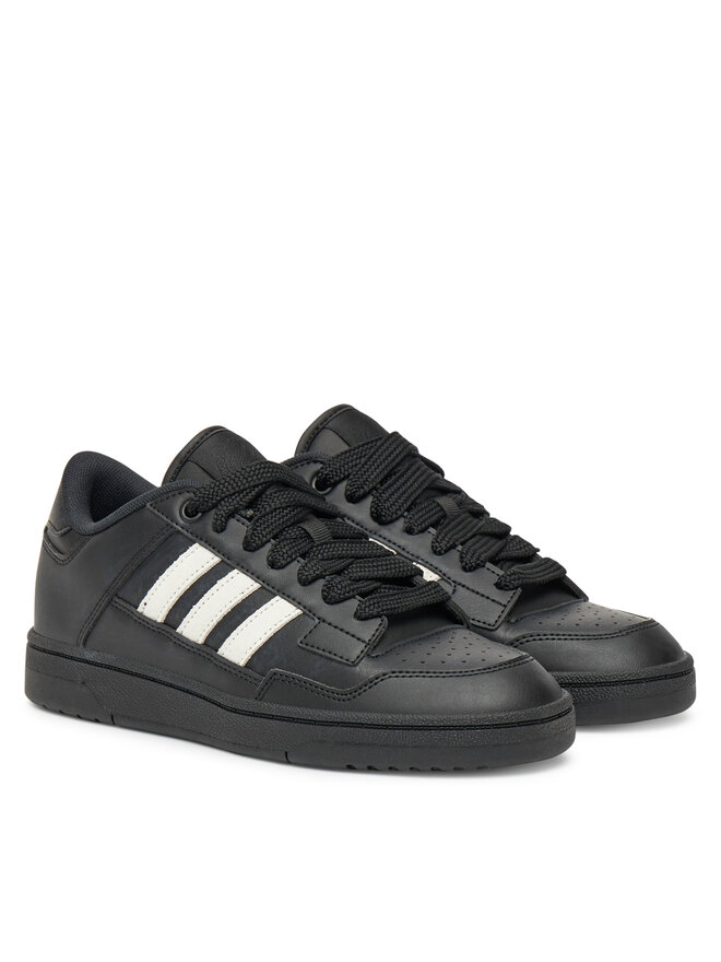 Баскетбольные кроссовки Rapid Court Low J JQ1729 Adidas, черный — фото 2
