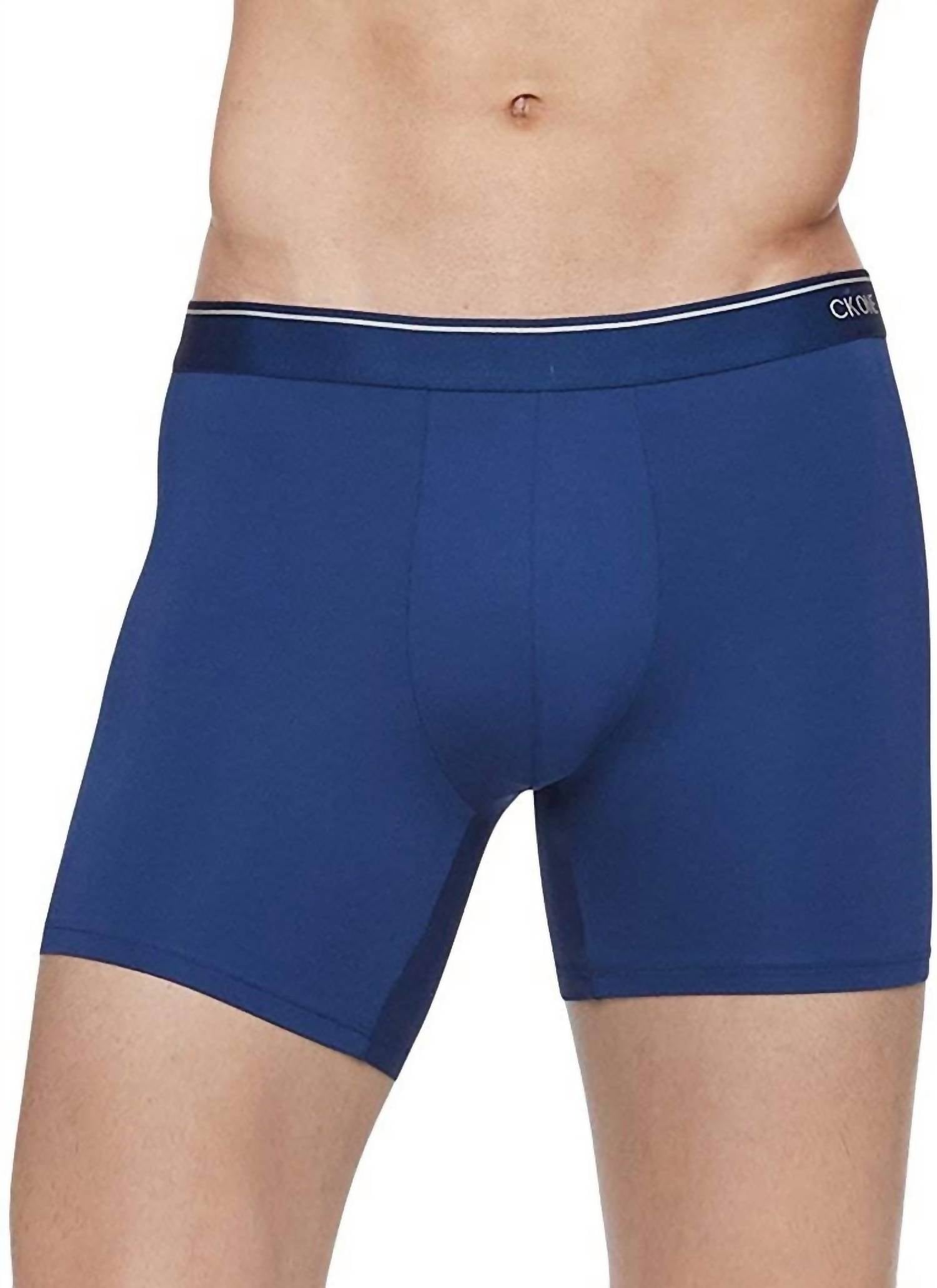 

Трусики-боксеры One Micro в цвете Perth Blue Calvin Klein
