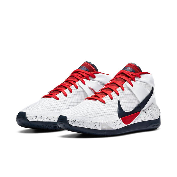 Кроссовки кд 13 эп Nike, белый — фото 3