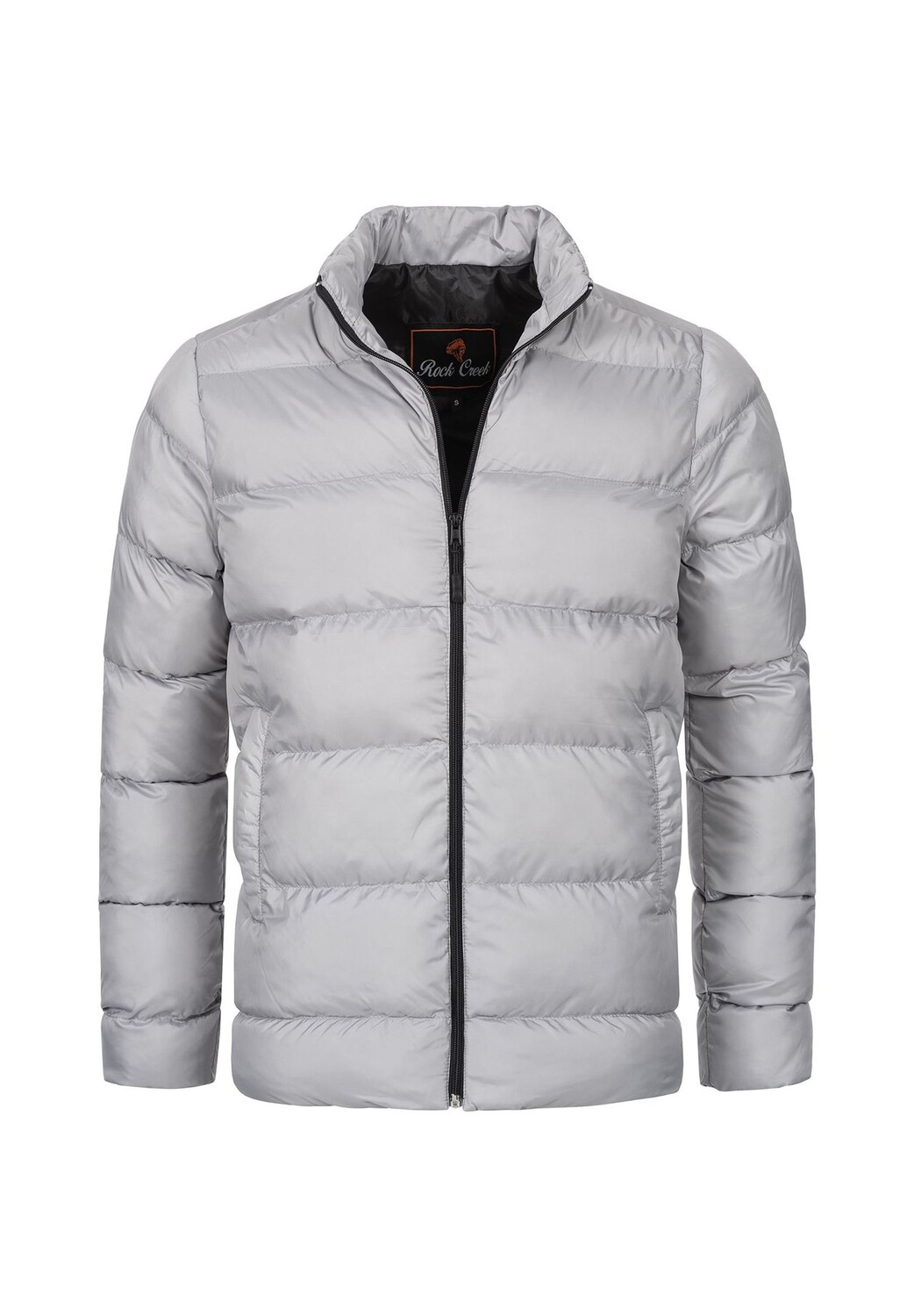 

Стеганая куртка классического кроя Rock Creek, серый
