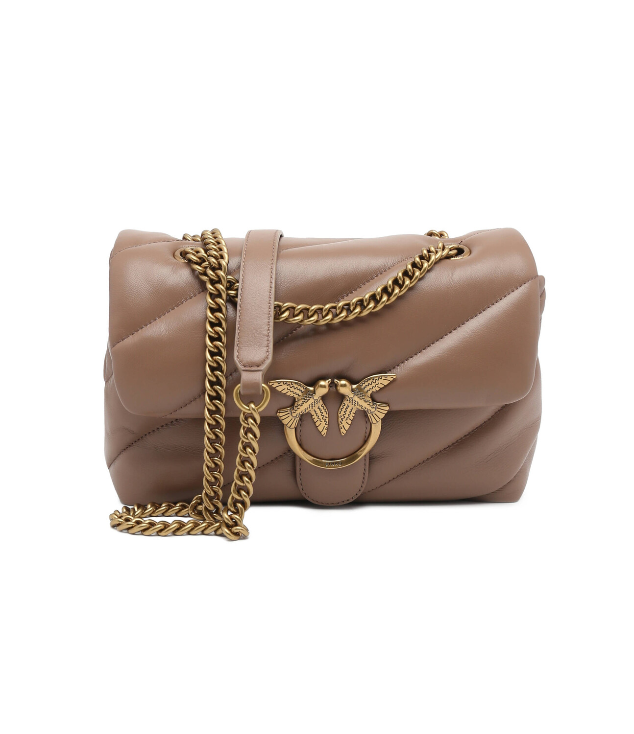 

Сумка через плечо Pinko LOVE CLASSIC PUFF, коричневый
